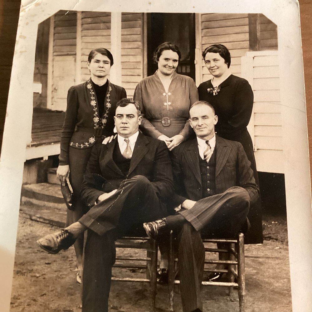 Vintage Black and White Photograph